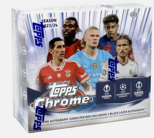 2023-24 TOPPS CHROME JUMBO BOX!