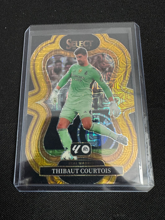2025-26 Select La Liga Thibaut Courtois Gold Mojo