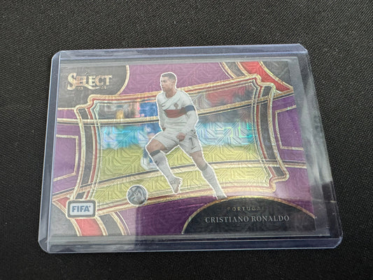 2023-24 Select FIFA Purple Mojo Cristiano Ronaldo