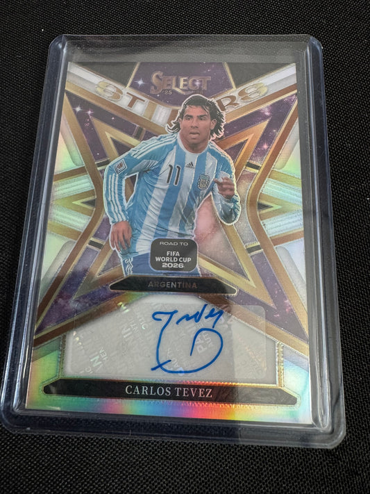 2025-26 Select R2WC Carlos Tevez Auto