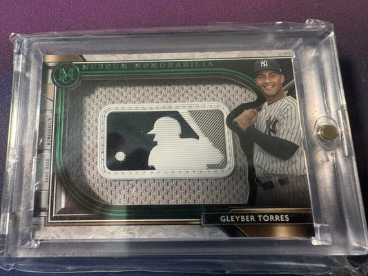 2021 Topps Museum Collection Gleyber Torres Logo Man