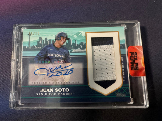 2023 Topps Juan Soto Patch Auto