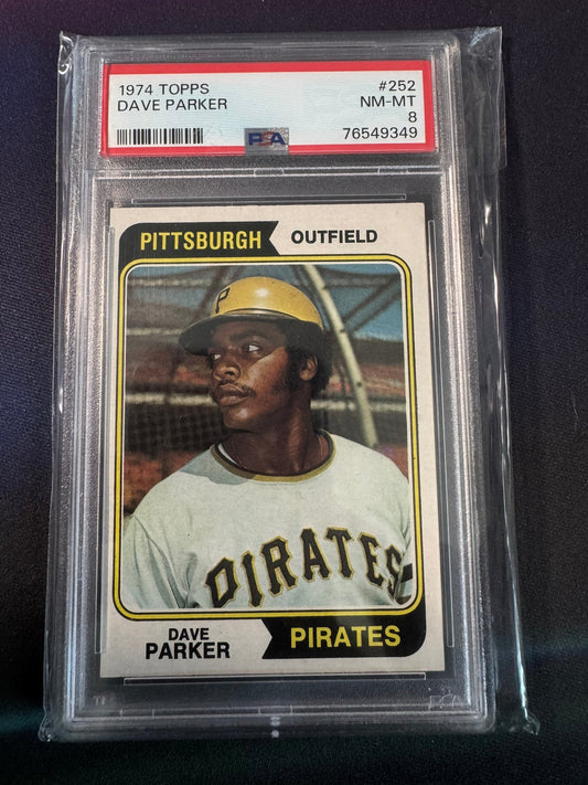 1974 Topps Dave Parker PSA 8